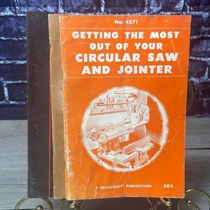 Three woodworking manuals
